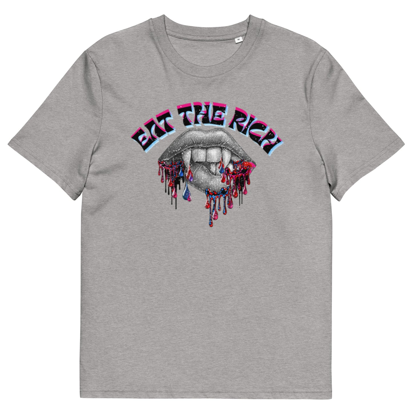 Eat The Rich - Unisex organic cotton Feminist t-shirt
