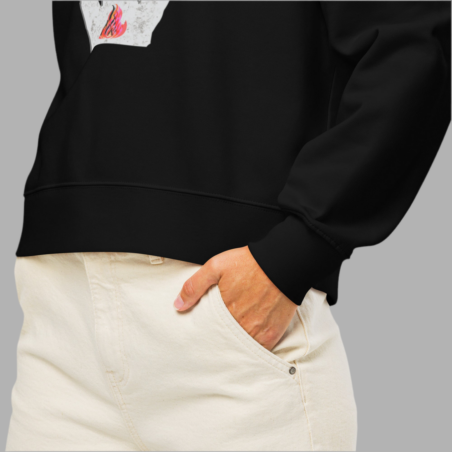 Rage Is A Love Language - Classic Fit Organic Crew Neck Sweatshirt