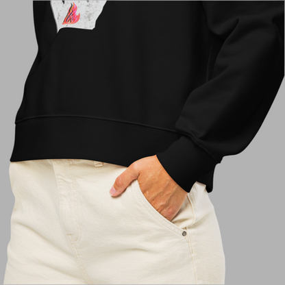 Rage Is A Love Language - Classic Fit Organic Crew Neck Sweatshirt