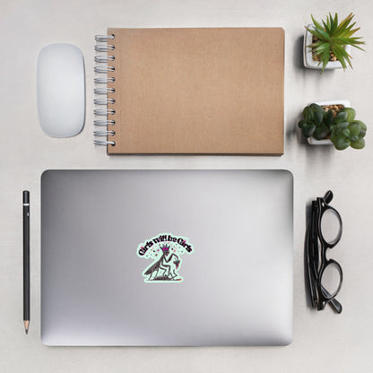Girls will be Girls - Bubble-free stickers