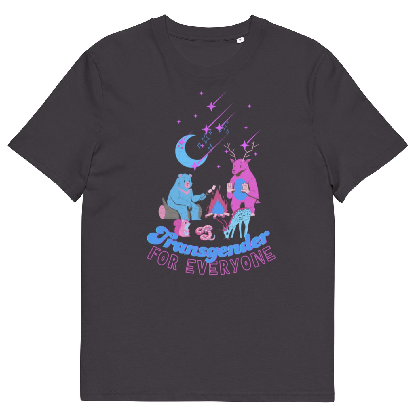 Transgender for Everyone Shirt - LGTBQ+ Graphic Tee, Unisex organic cotton