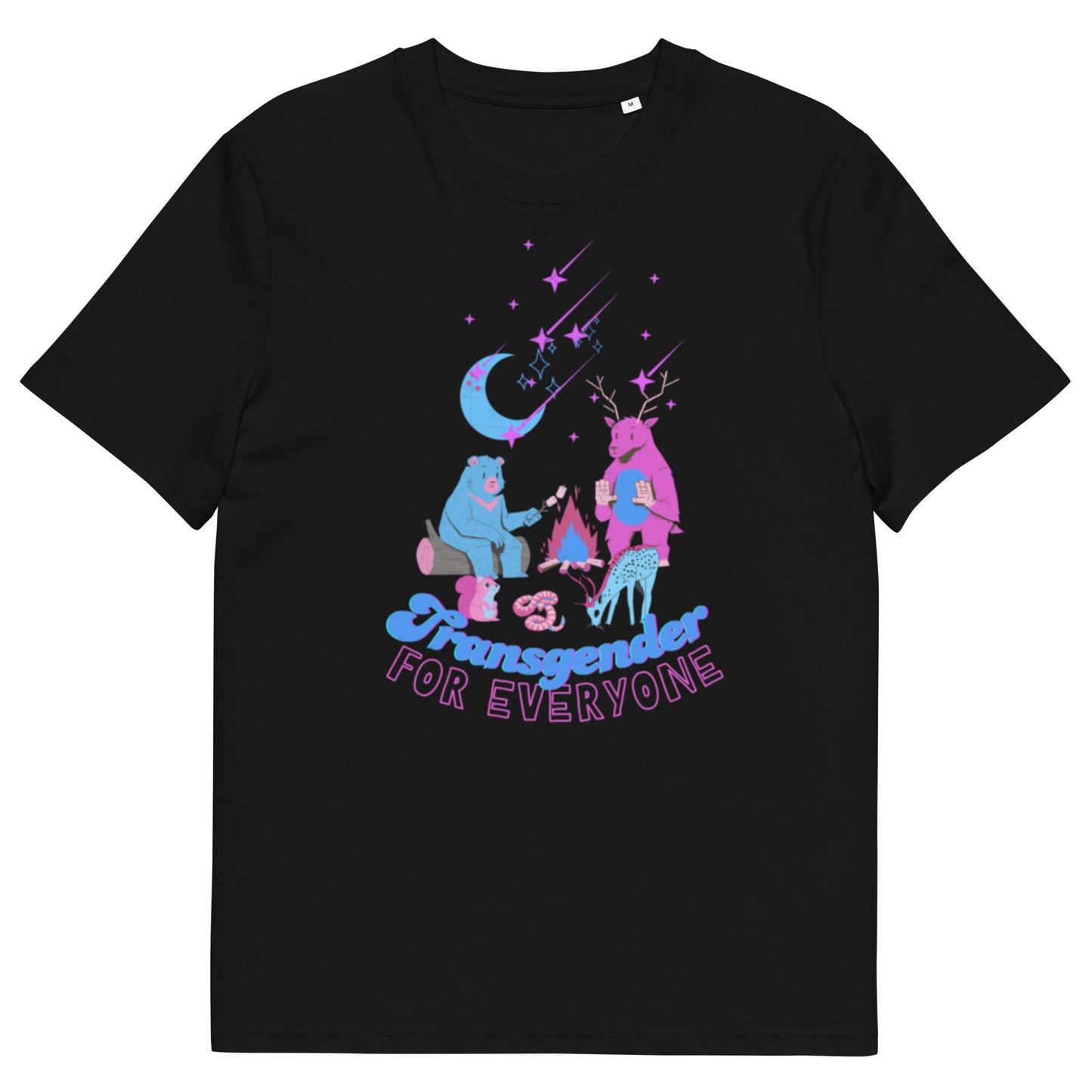 Transgender for Everyone Shirt - LGTBQ+ Graphic Tee, Unisex organic cotton