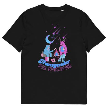 Transgender for Everyone Shirt - LGTBQ+ Graphic Tee, Unisex organic cotton