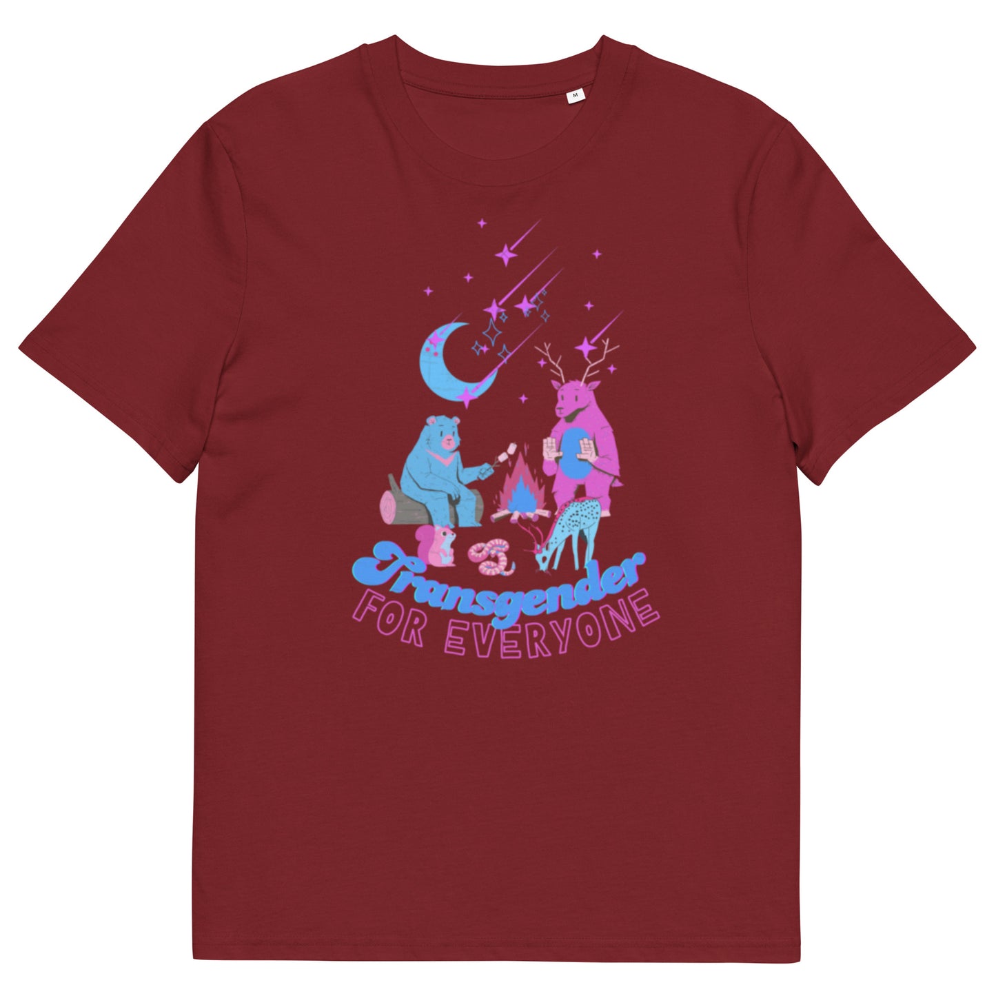 Transgender for Everyone Shirt - LGTBQ+ Graphic Tee, Unisex organic cotton