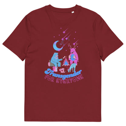 Transgender for Everyone Shirt - LGTBQ+ Graphic Tee, Unisex organic cotton