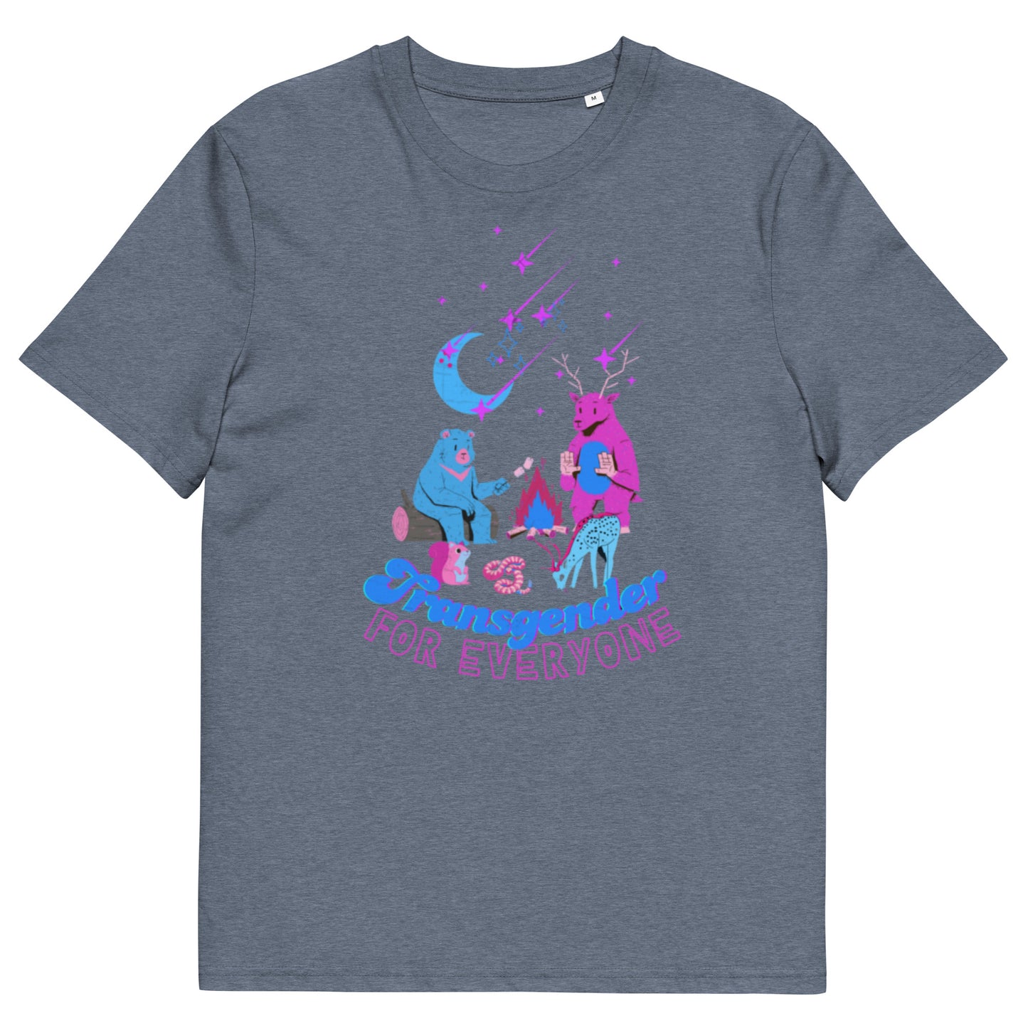 Transgender for Everyone Shirt - LGTBQ+ Graphic Tee, Unisex organic cotton