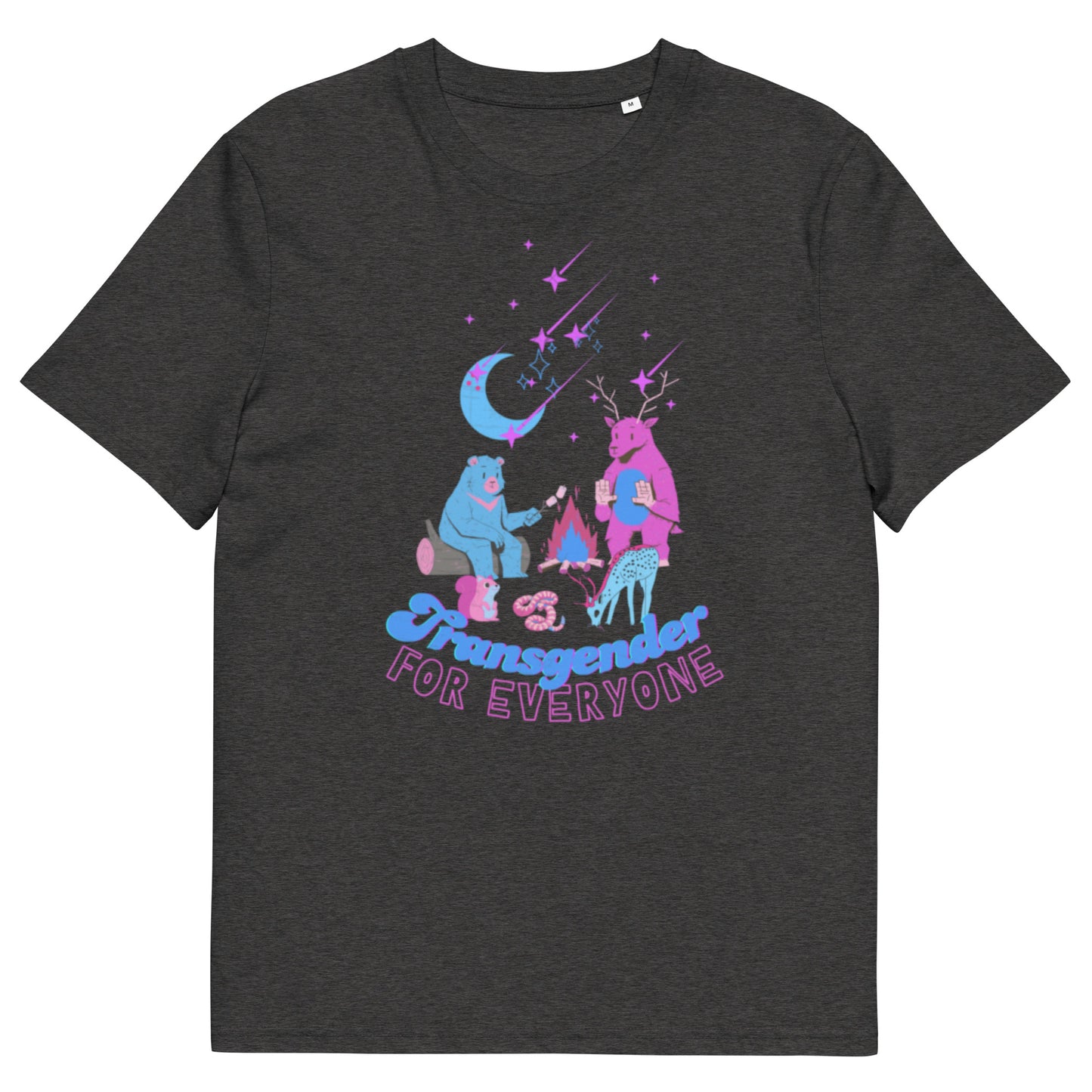 Transgender for Everyone Shirt - LGTBQ+ Graphic Tee, Unisex organic cotton