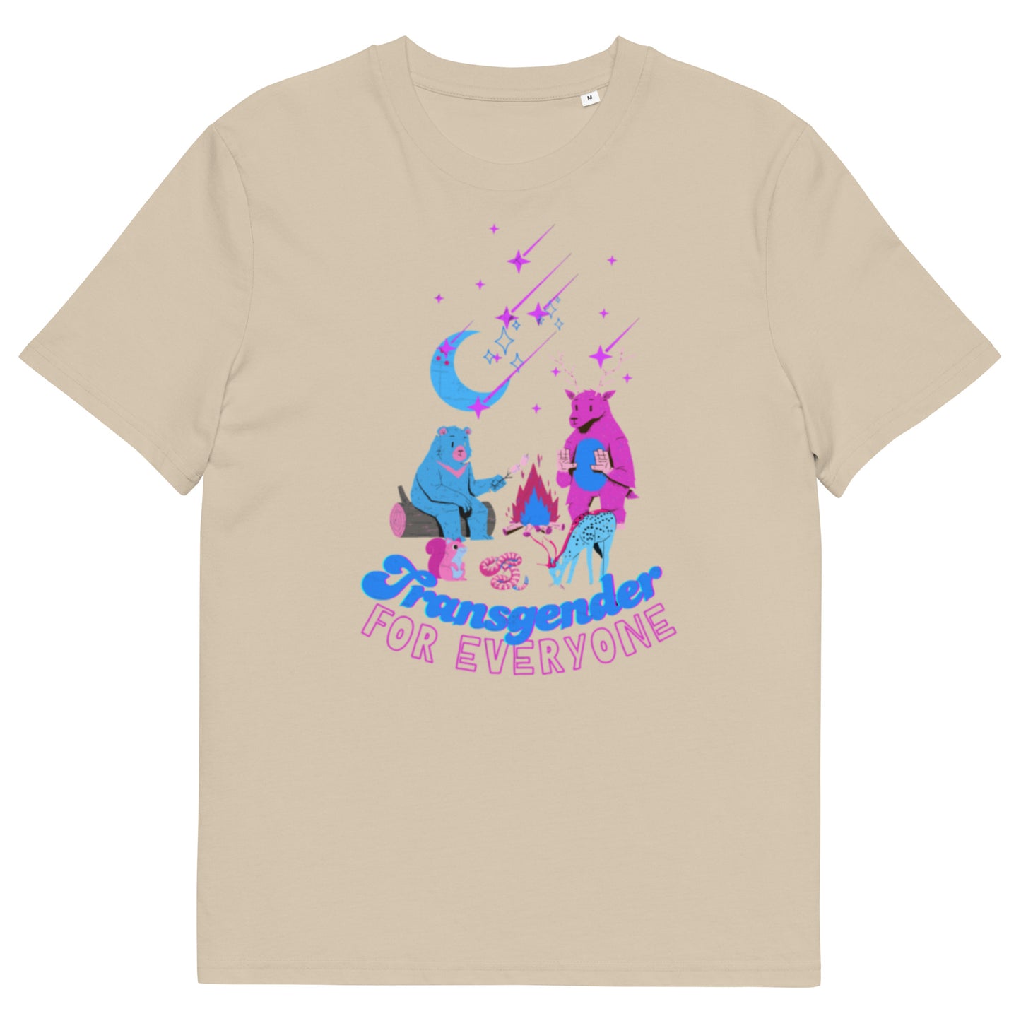 Transgender for Everyone Shirt - LGTBQ+ Graphic Tee, Unisex organic cotton