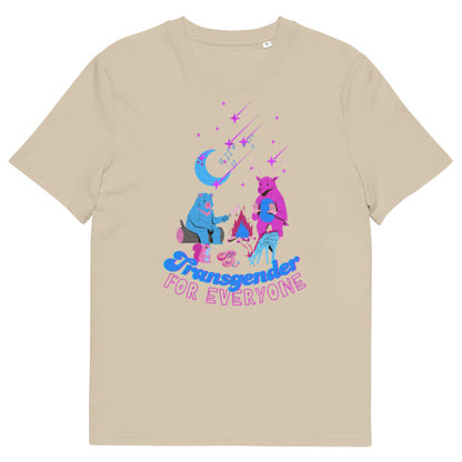 Transgender for Everyone Shirt - LGTBQ+ Graphic Tee, Unisex organic cotton