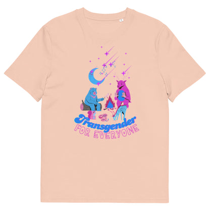 Transgender for Everyone Shirt - LGTBQ+ Graphic Tee, Unisex organic cotton
