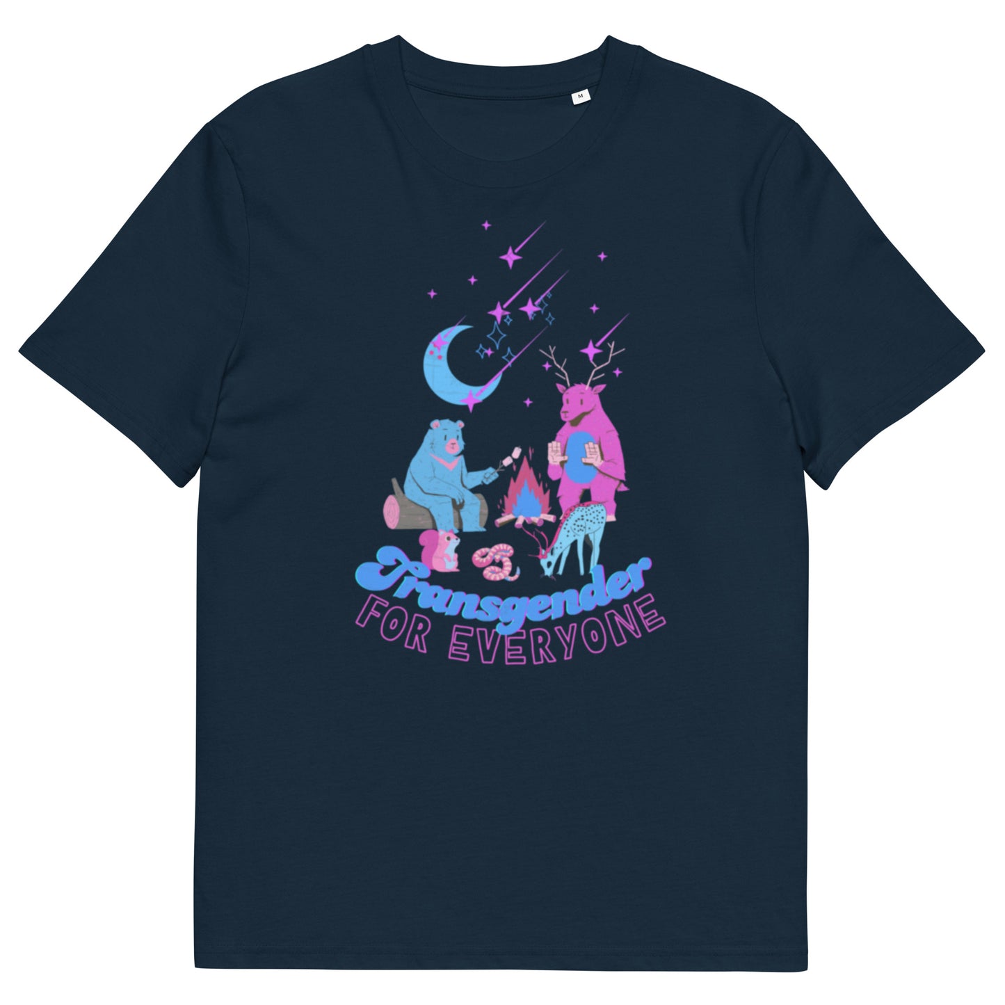Transgender for Everyone Shirt - LGTBQ+ Graphic Tee, Unisex organic cotton