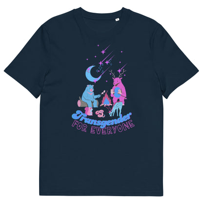 Transgender for Everyone Shirt - LGTBQ+ Graphic Tee, Unisex organic cotton