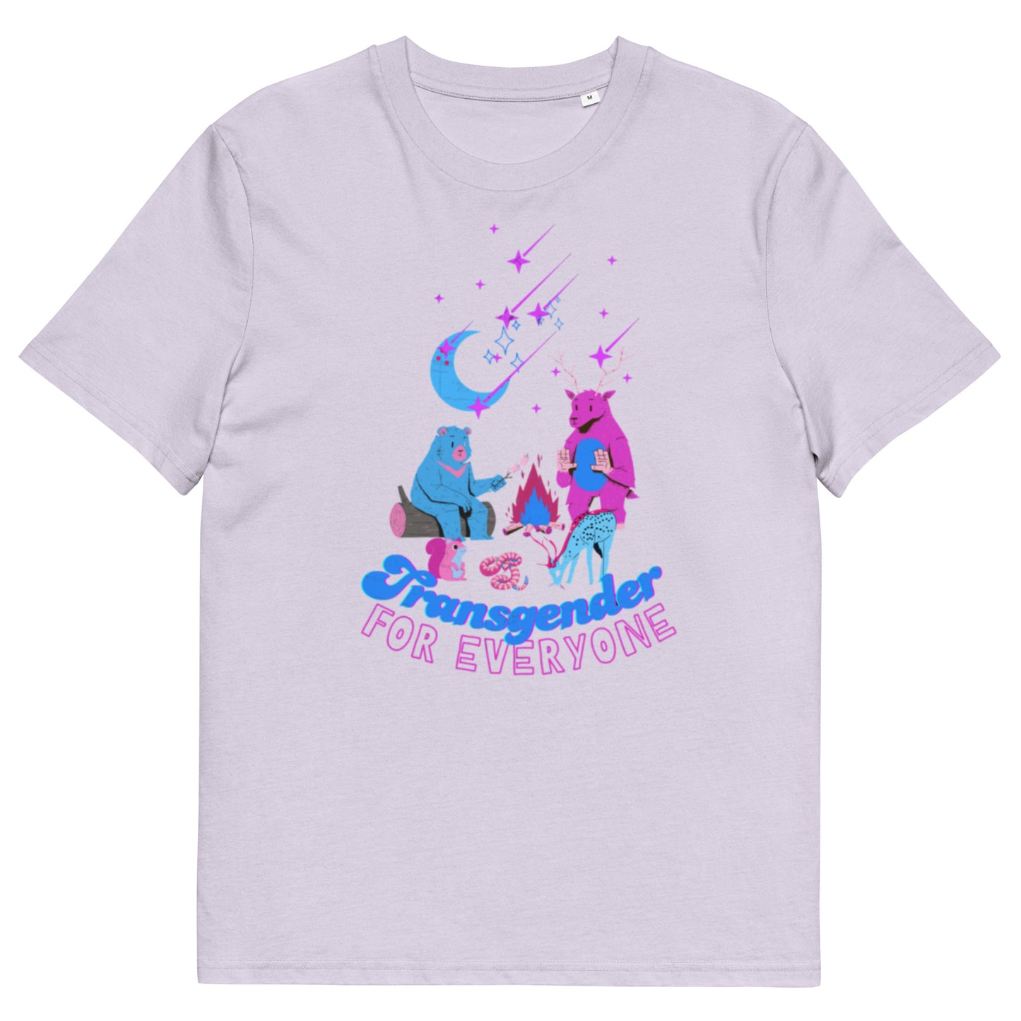 Transgender for Everyone Shirt - LGTBQ+ Graphic Tee, Unisex organic cotton