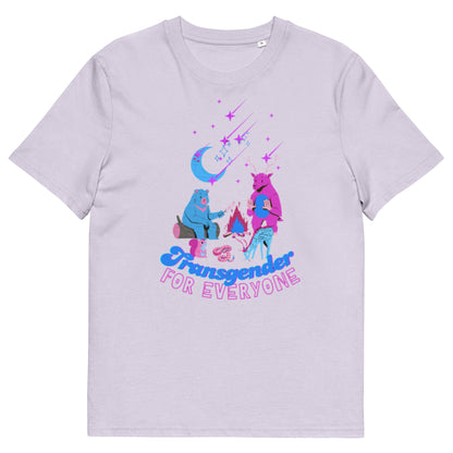 Transgender for Everyone Shirt - LGTBQ+ Graphic Tee, Unisex organic cotton