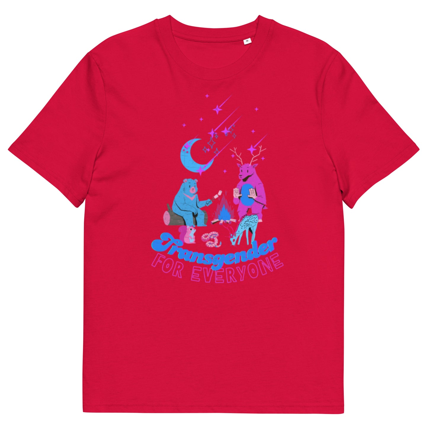 Transgender for Everyone Shirt - LGTBQ+ Graphic Tee, Unisex organic cotton