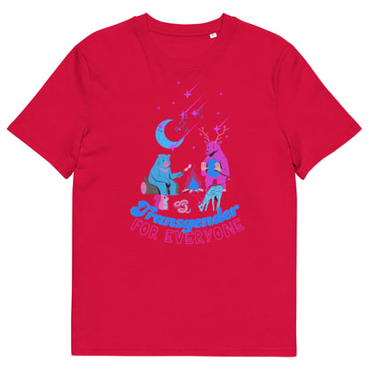 Transgender for Everyone Shirt - LGTBQ+ Graphic Tee, Unisex organic cotton