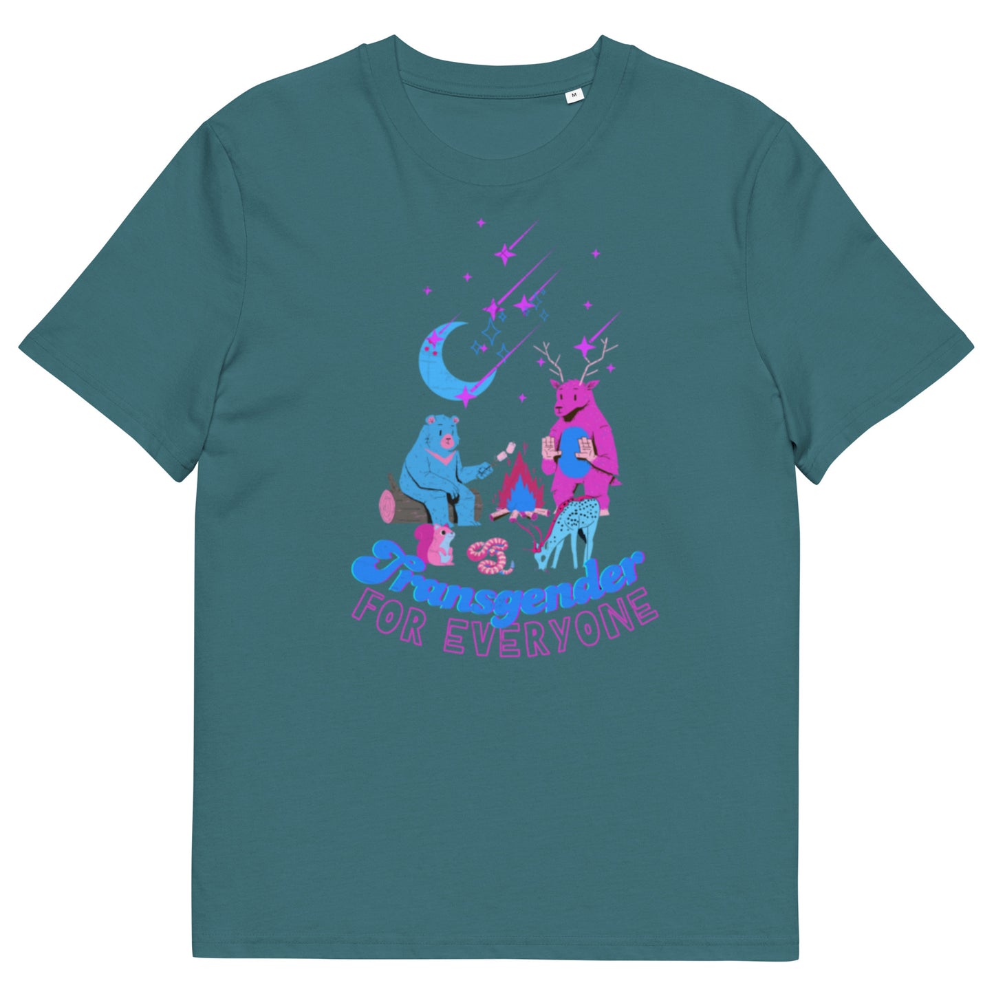 Transgender for Everyone Shirt - LGTBQ+ Graphic Tee, Unisex organic cotton