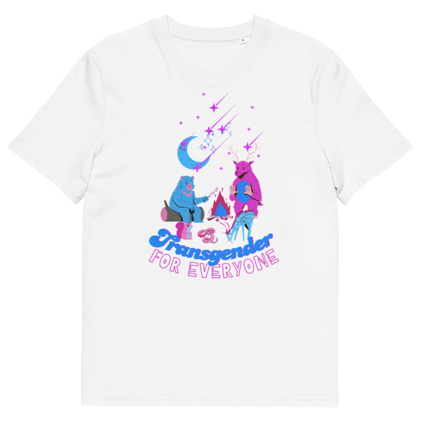 Transgender for Everyone Shirt - LGTBQ+ Graphic Tee, Unisex organic cotton