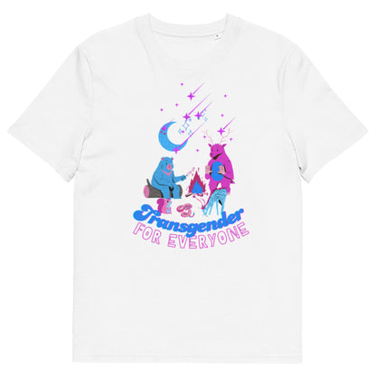 Transgender for Everyone Shirt - LGTBQ+ Graphic Tee, Unisex organic cotton