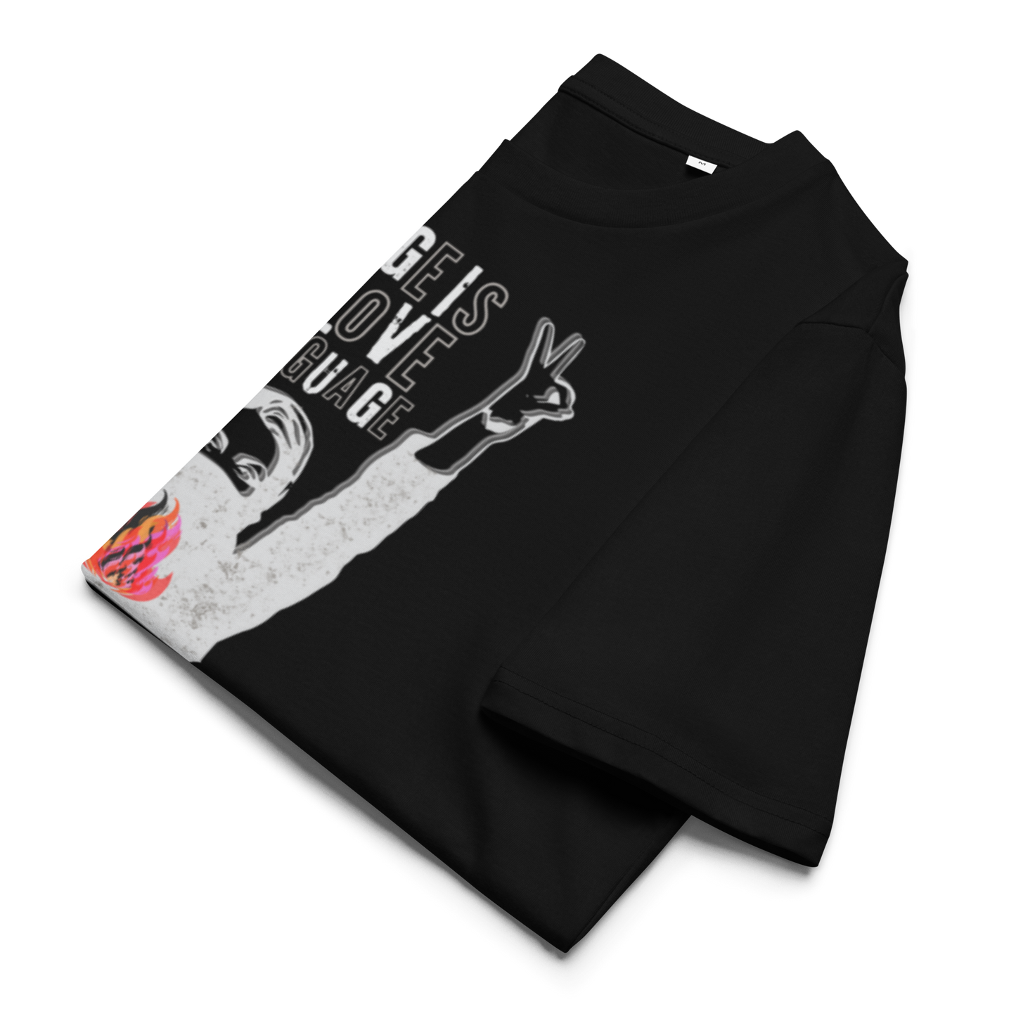 Rage Is a Love Language — Unisex organic cotton t-shirt