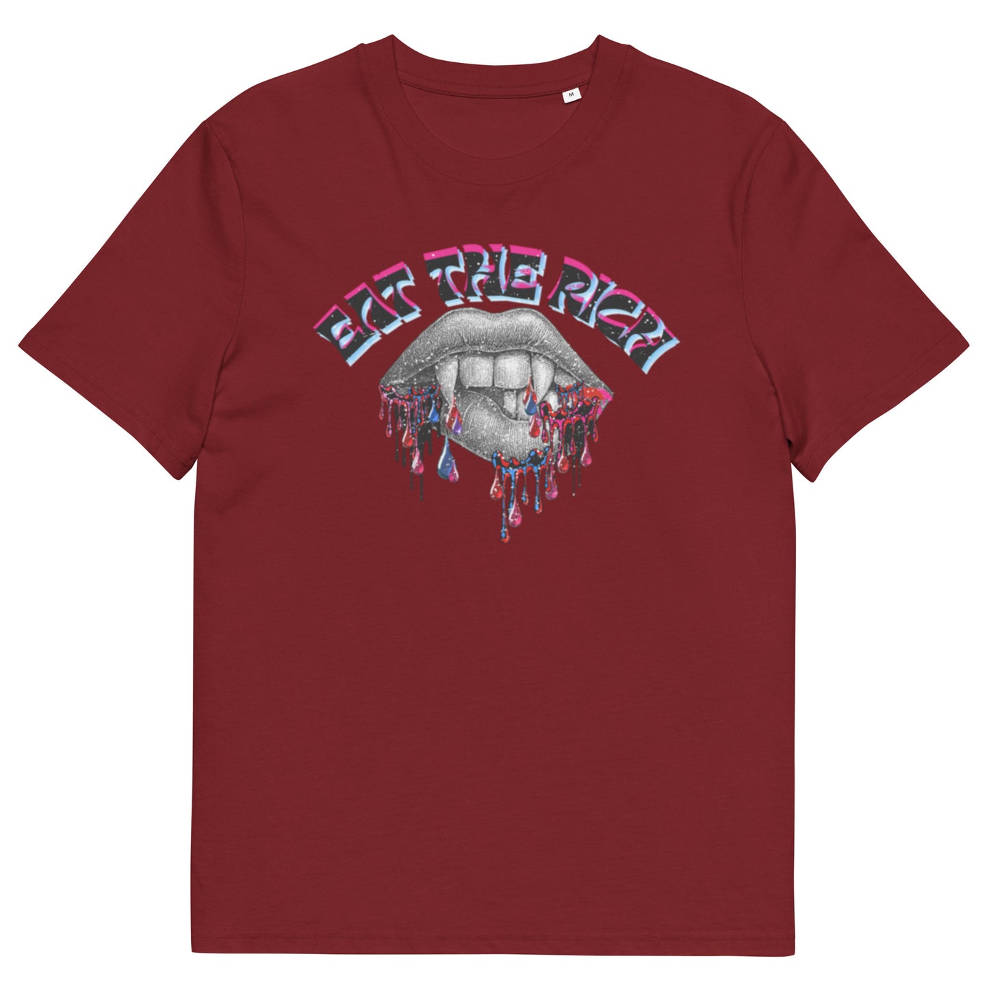 Eat The Rich - Unisex organic cotton Feminist t-shirt