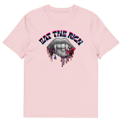 Eat The Rich - Unisex organic cotton Feminist t-shirt