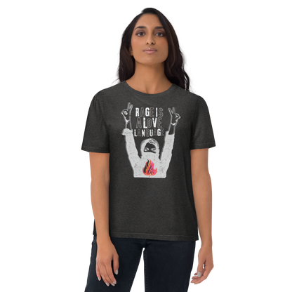 Rage Is a Love Language — Unisex organic cotton t-shirt