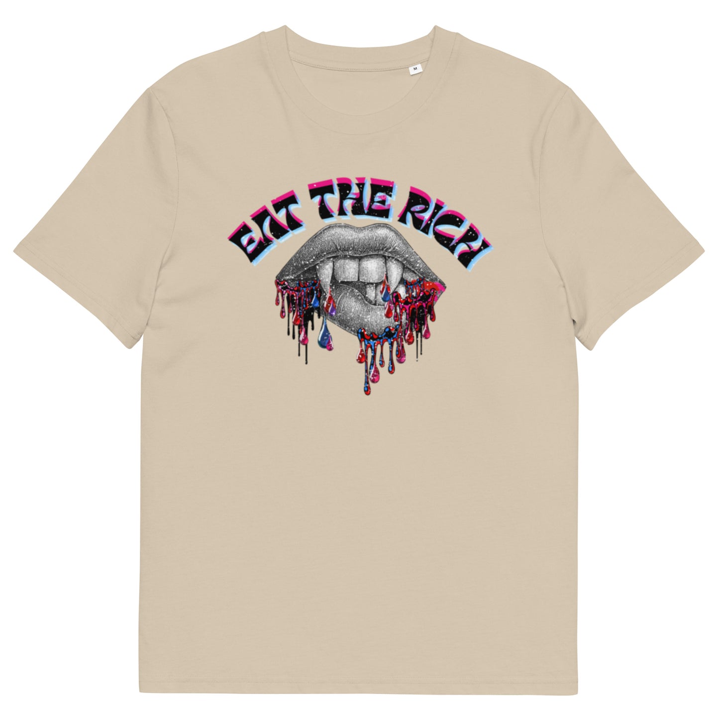 Eat The Rich - Unisex organic cotton Feminist t-shirt