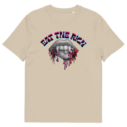 Eat The Rich - Unisex organic cotton Feminist t-shirt