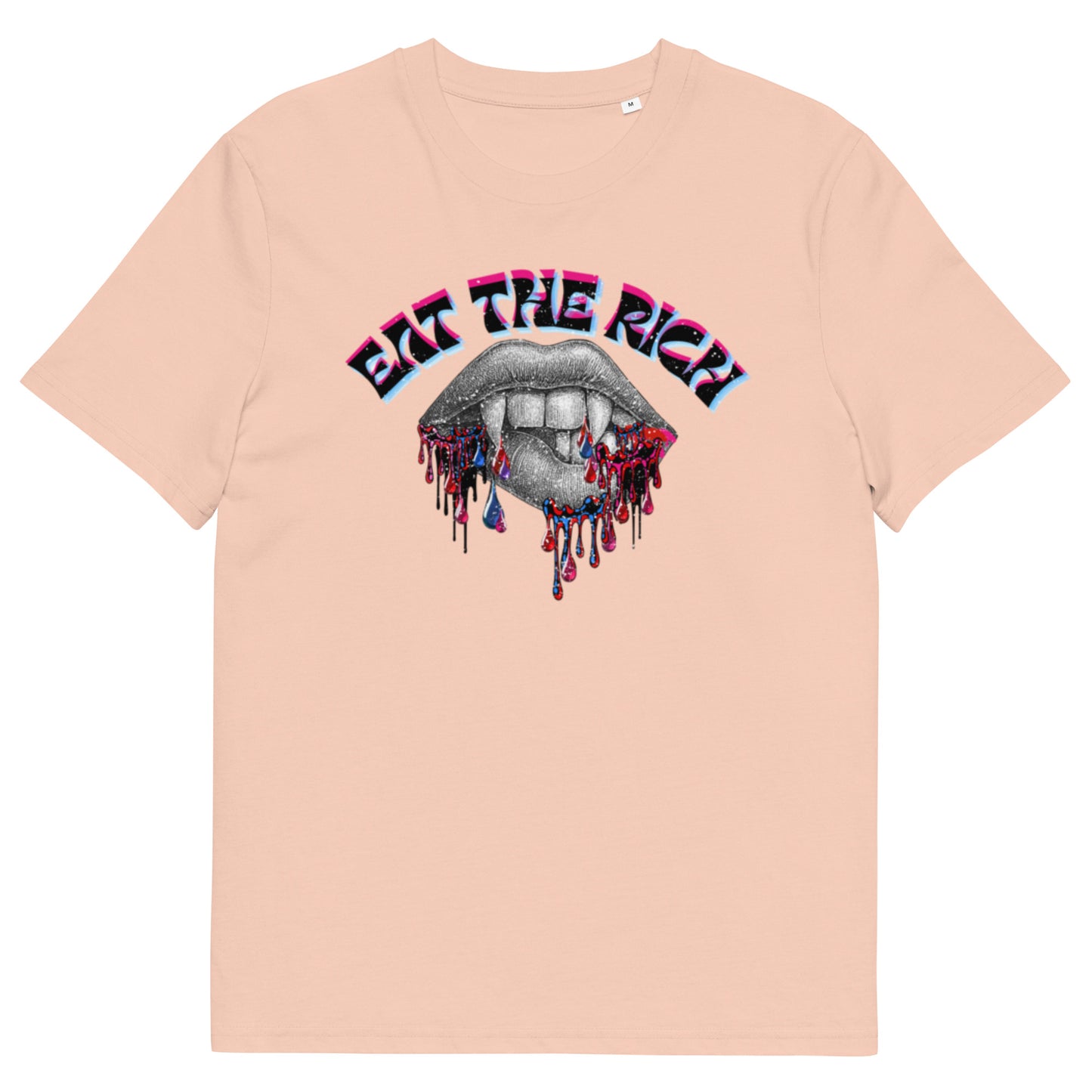 Eat The Rich - Unisex organic cotton Feminist t-shirt