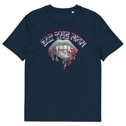 Eat The Rich - Unisex organic cotton Feminist t-shirt