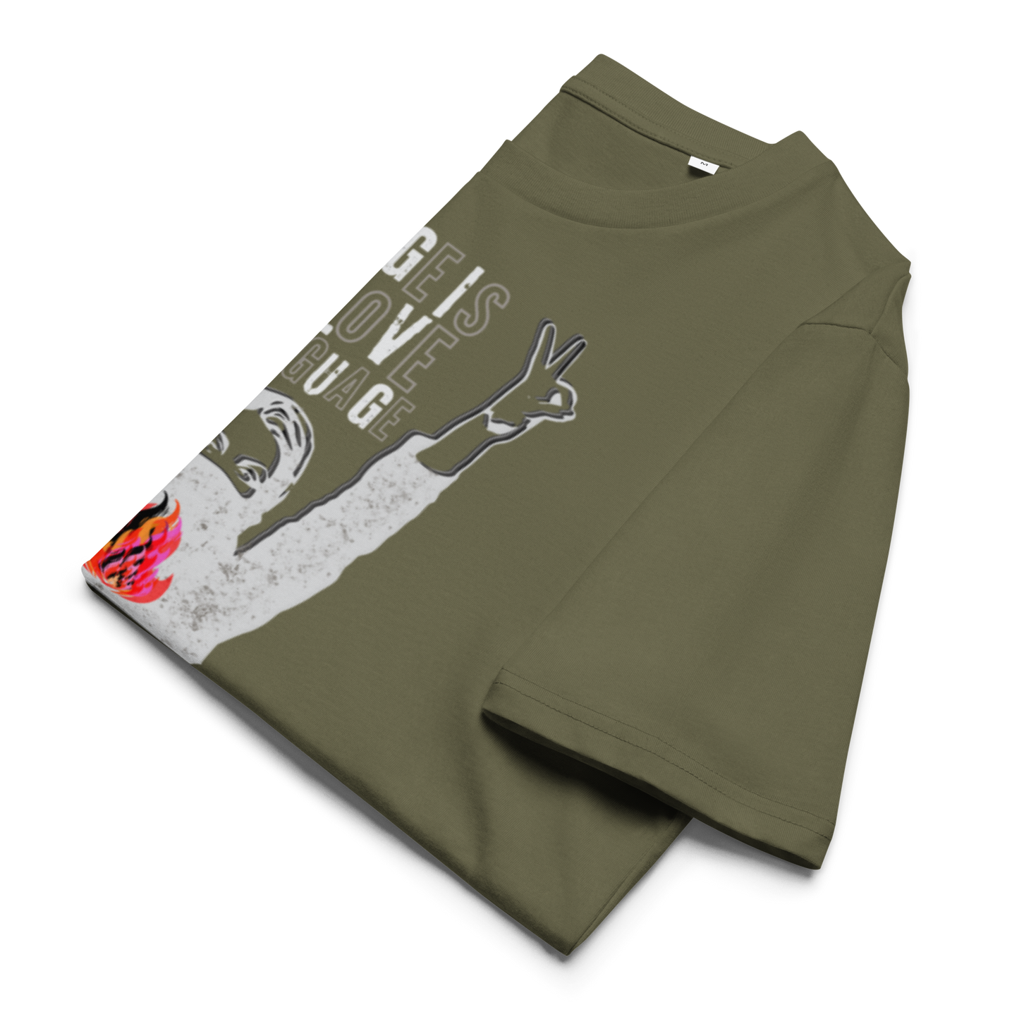 Rage Is a Love Language — Unisex organic cotton t-shirt