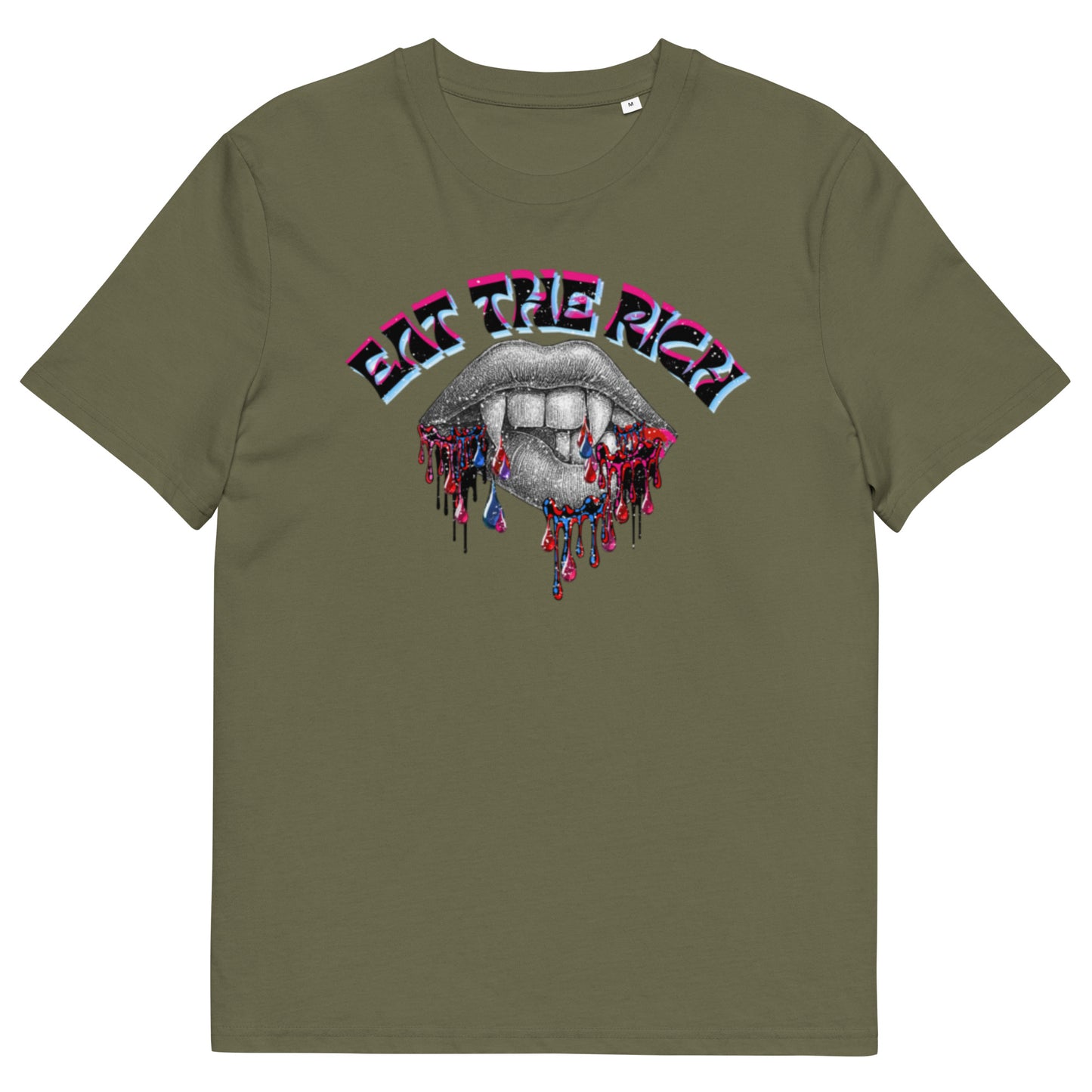 Eat The Rich - Unisex organic cotton Feminist t-shirt