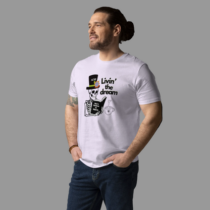 Livin' the dream / ACAB - Unisex 100% organic cotton t-shirt