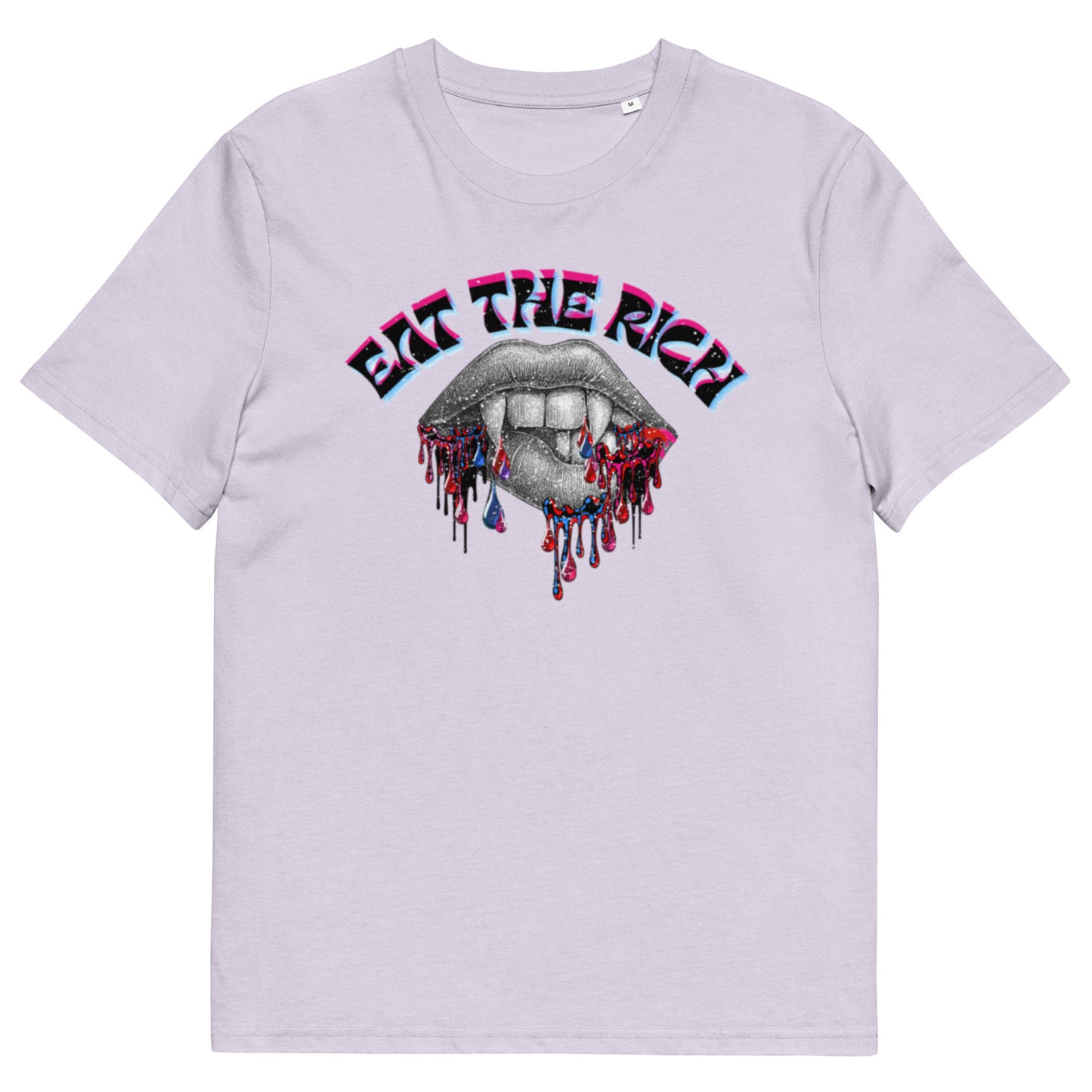 Eat The Rich - Unisex organic cotton Feminist t-shirt