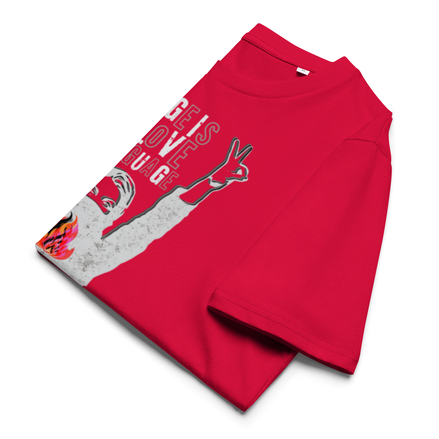 Rage Is a Love Language — Unisex organic cotton t-shirt