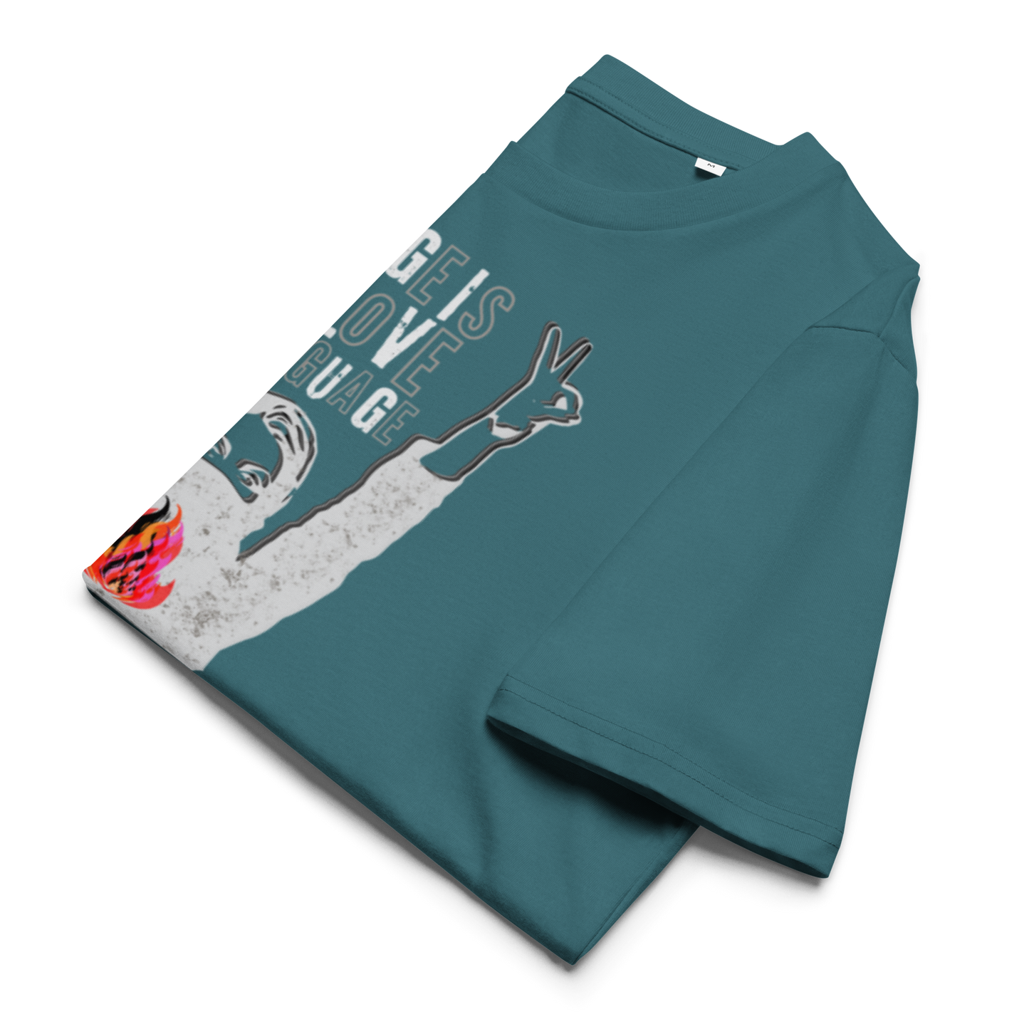 Rage Is a Love Language — Unisex organic cotton t-shirt