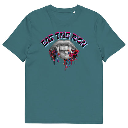 Eat The Rich - Unisex organic cotton Feminist t-shirt