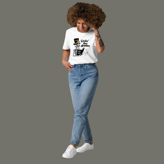 Livin' the dream / ACAB - Unisex 100% organic cotton t-shirt