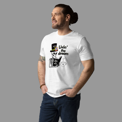 Livin' the dream / ACAB - Unisex 100% organic cotton t-shirt