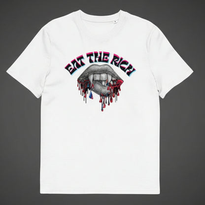 Eat The Rich - Unisex organic cotton Feminist t-shirt
