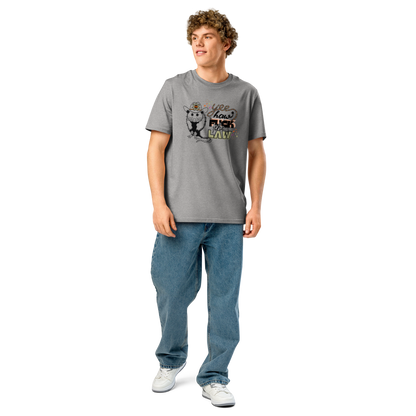 Yeehaw, Fuck the Law — Organic Ribbed-Neck Tee (Up to 5XL)